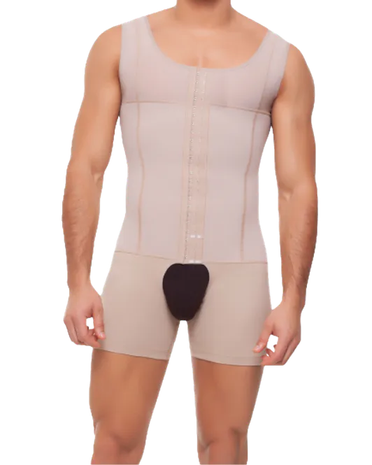 Hovedbilde Herre korsett, vestmodell med boksershorts